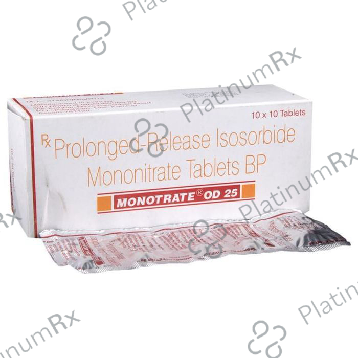 Monotrate OD 25mg Tablet PR 10s