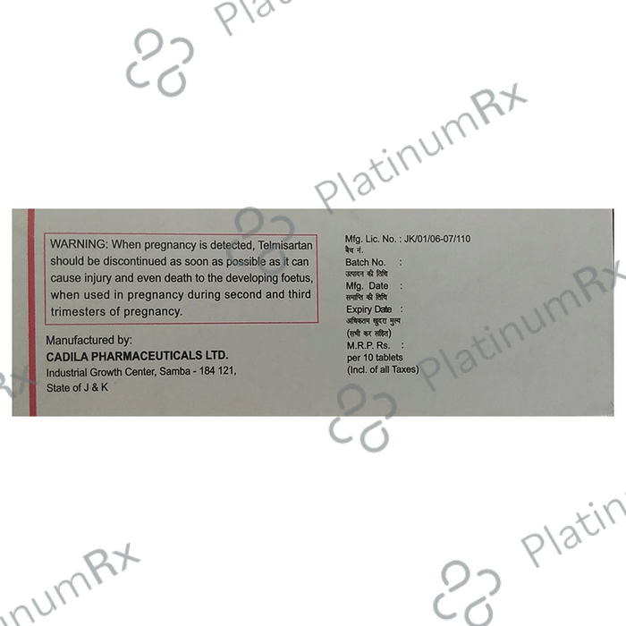 Teli H 12.5/40mg Tablet 10s