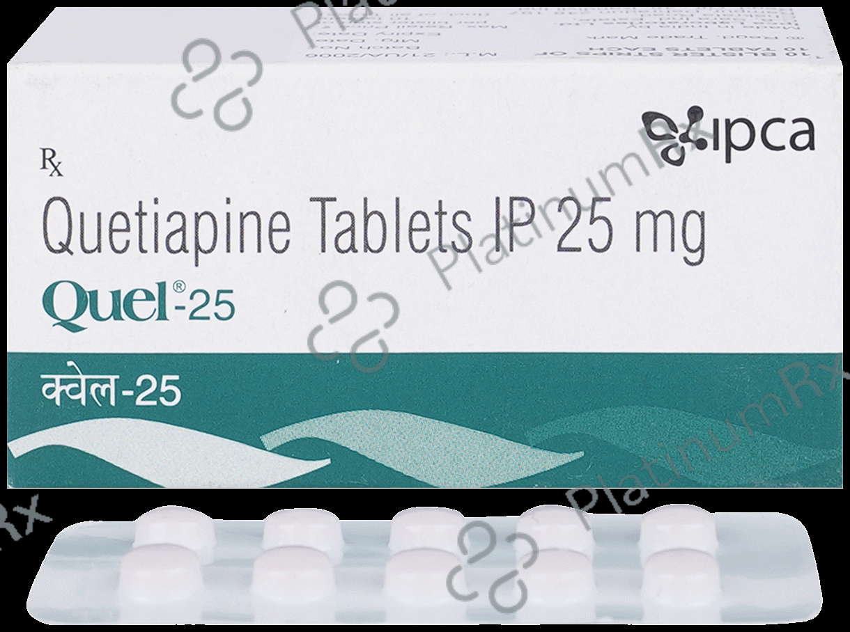 Quel 25mg Tablet 10s
