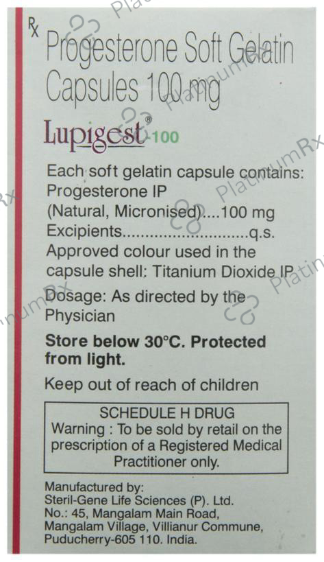 Lupigest 100 Capsule