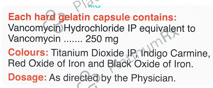 Vanlid 250mg Capsule 10s