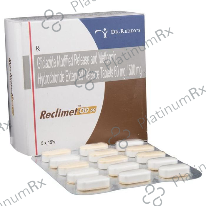 Reclimet OD 60/500mg Tablet 15s