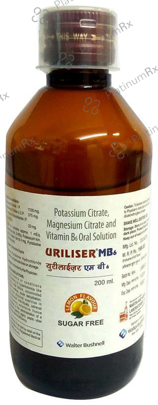 Uriliser MB6 Oral Solution 200ml