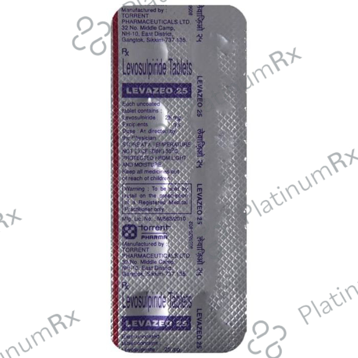 Levazeo 25mg Tablet 10s