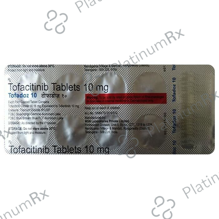 Tofadoz 10mg Tablet 10s