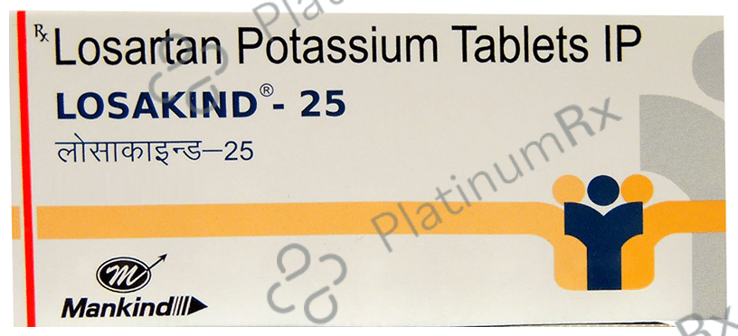 Losakind 25mg Tablet 10s
