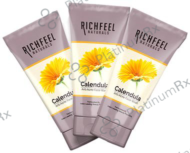 Richfeel Naturals Calendula Anti Acne Face Wash (100gm Each) 3 Tube