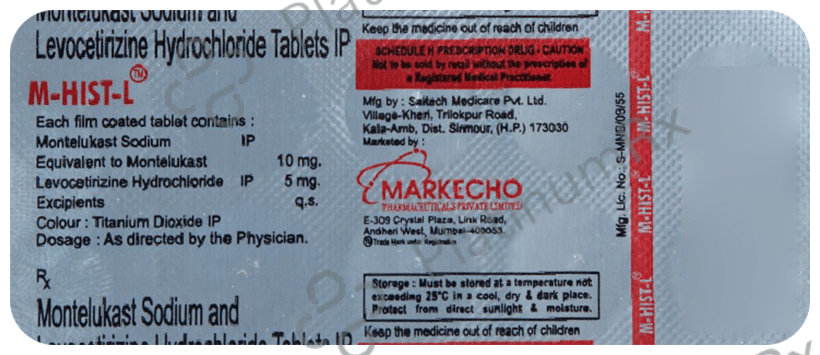 M-Hist-L Tablet