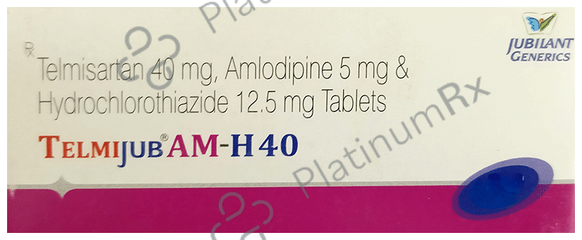 Telmijub AM-H 40 Tablet 10 Tablet
