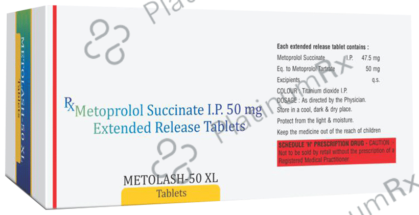 Metolash 50 XL Tablet