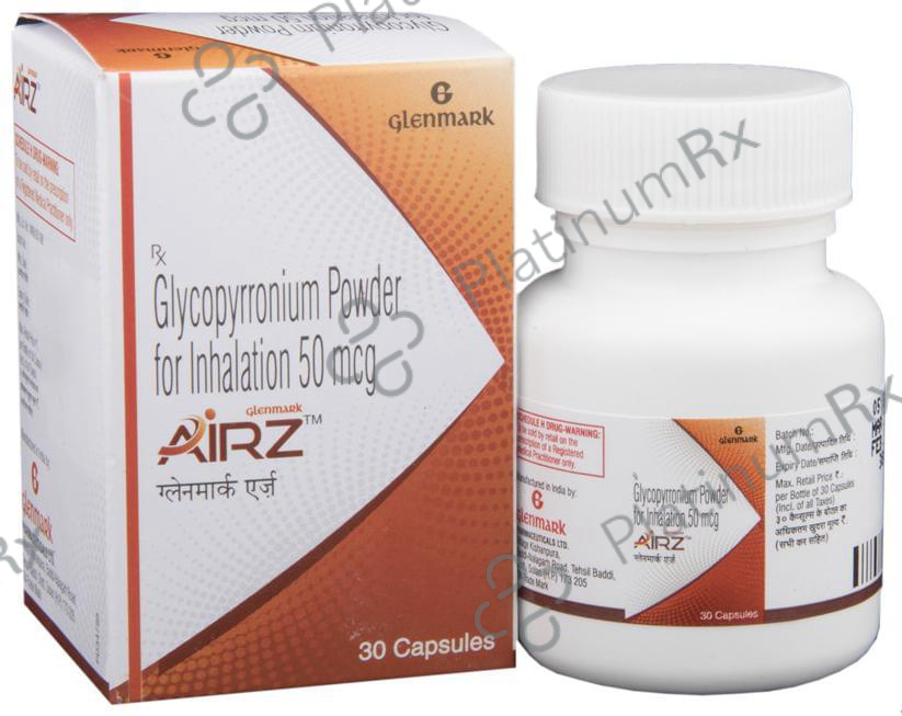 Airz 50mcg Capsule 30s