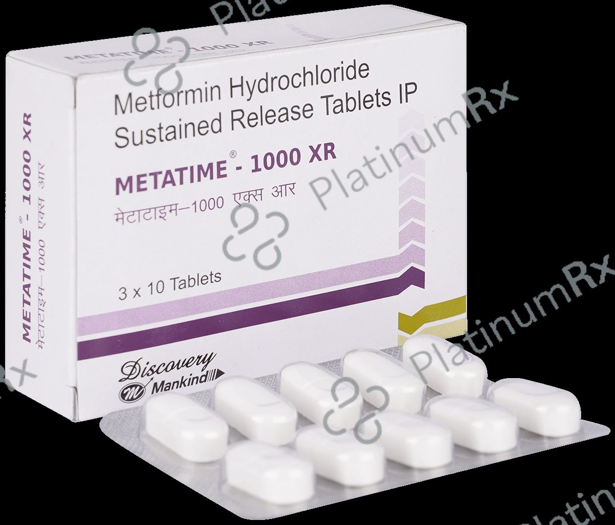 Metatime XR 1000mg Tablet 10s