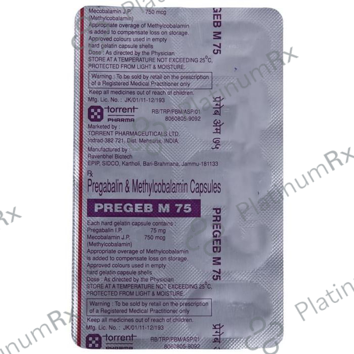 Pregeb M 75 Capsule