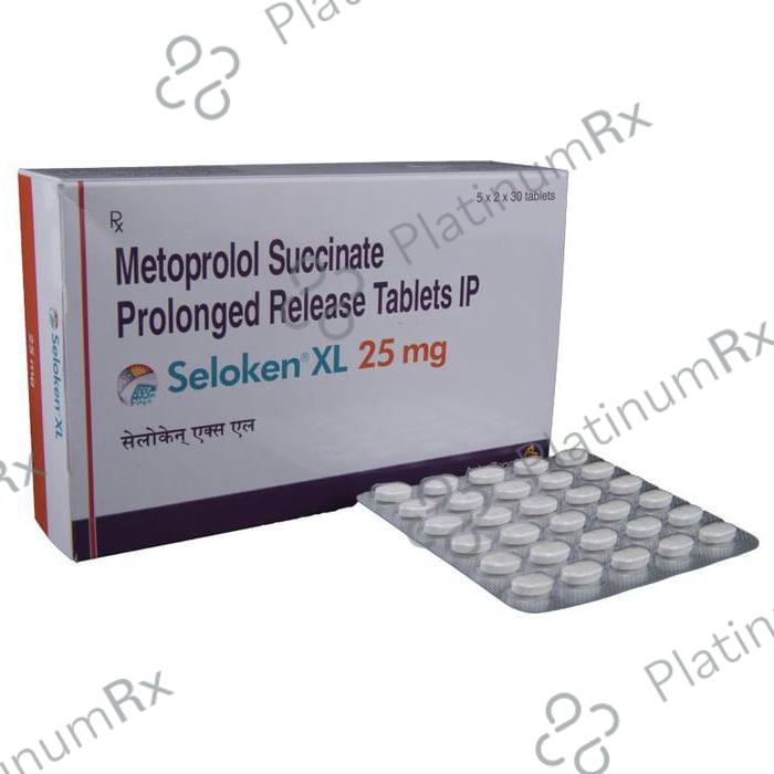 Seloken XL PR 25mg Tablet 30s