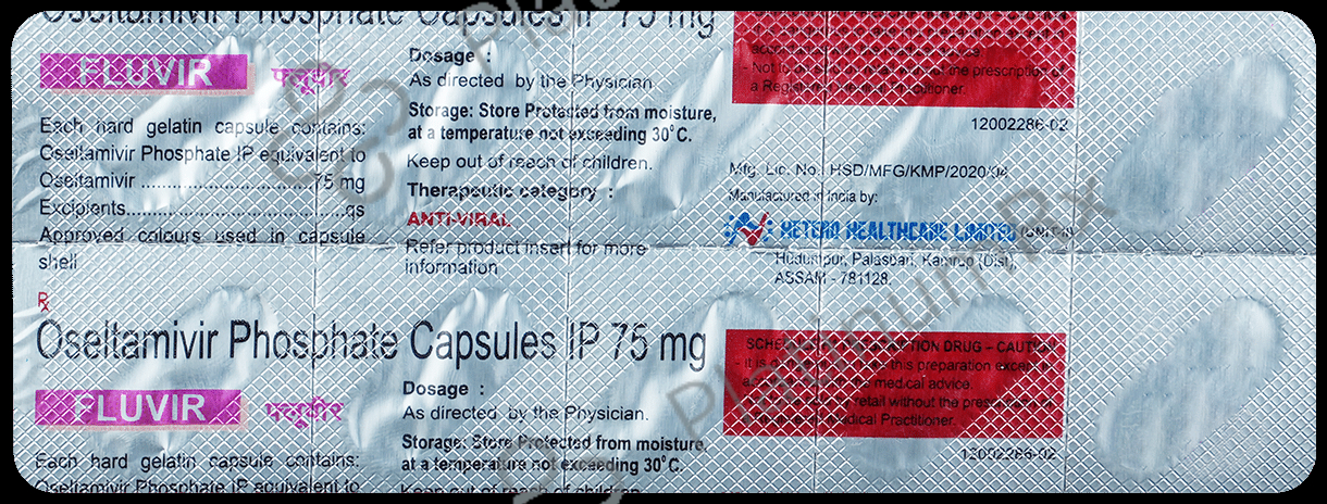 Fluvir 75mg Capsule 10s