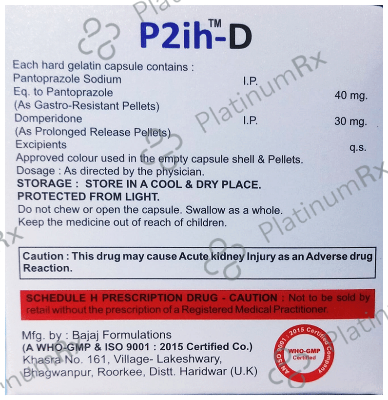 P2ih-D Capsule PR