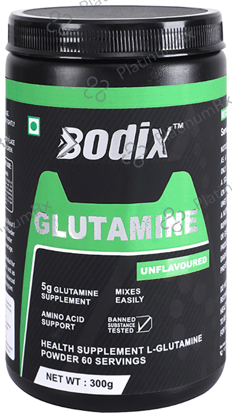 Bodix Glutamine Unflavored 1 Powder