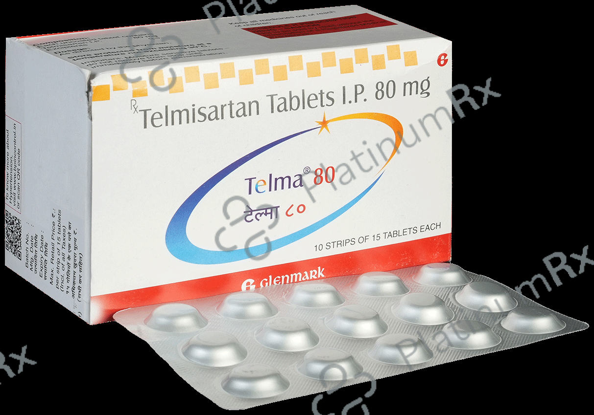 Telma 80mg Tablet 15s