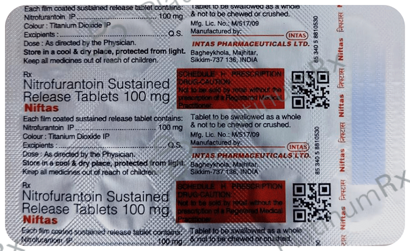 Niftas SR 100mg Tablet 14s