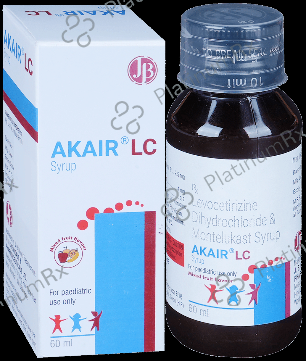 Akair LC 2.5/4mg Syrup 60ml