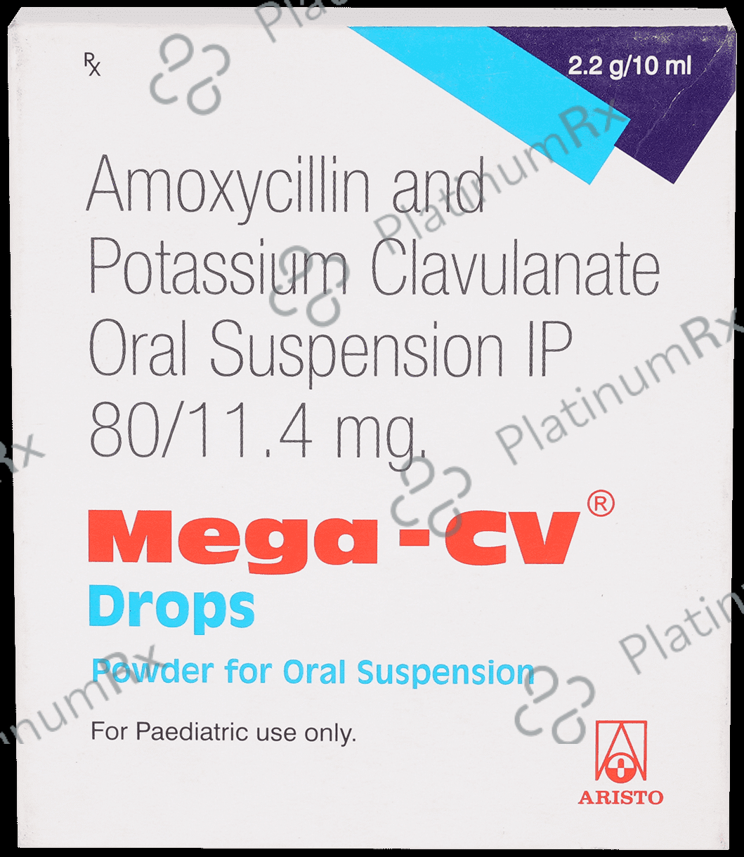 Mega CV 80/11.4mg Drops 10ml