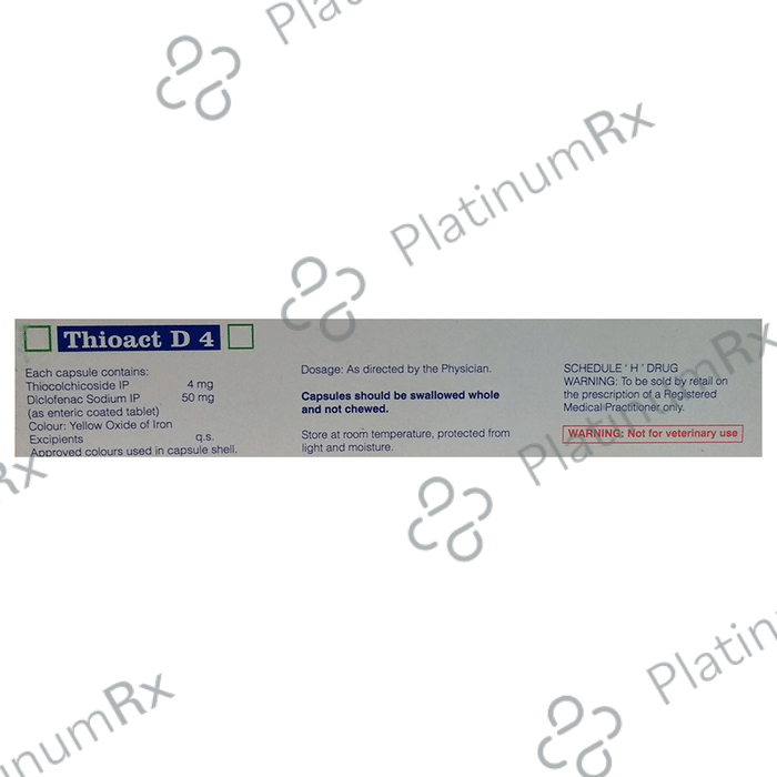 Thioact D 4/50mg Capsule 10s