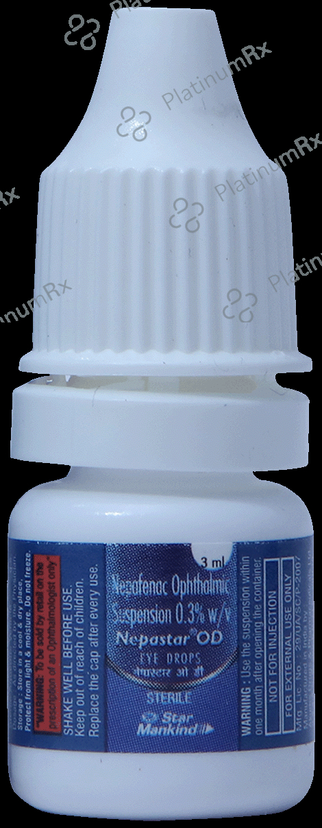 Nepastar OD 0.3% Eye Drop 3ml