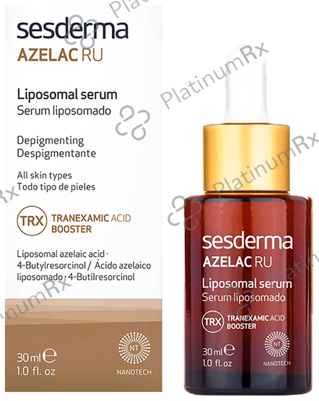 Sesderma Azelac RU Liposomal Serum with Tranexamic Acid Booster - For Skin Depigmentation