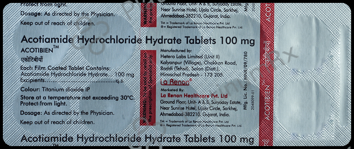 Acotibien 100mg Tablet