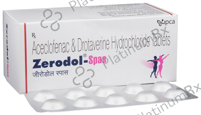 Zerodol Spas 100/80mg Tablet 10s