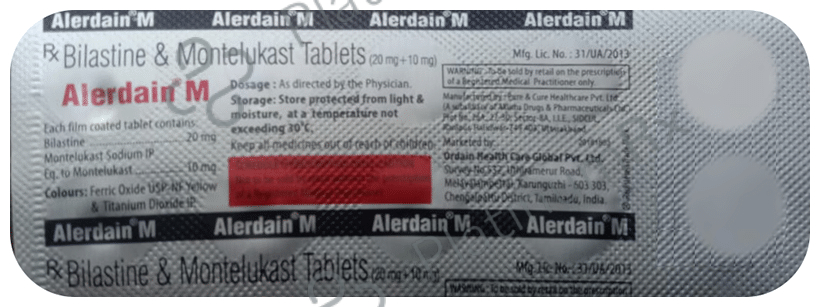 Alerdain M Tablet