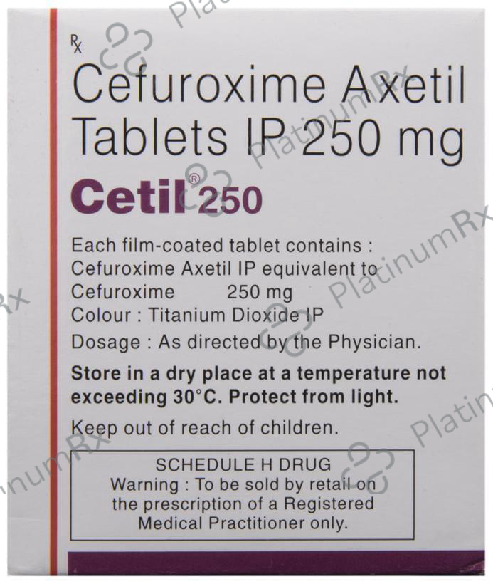 Cetil 250mg Tablet 10s