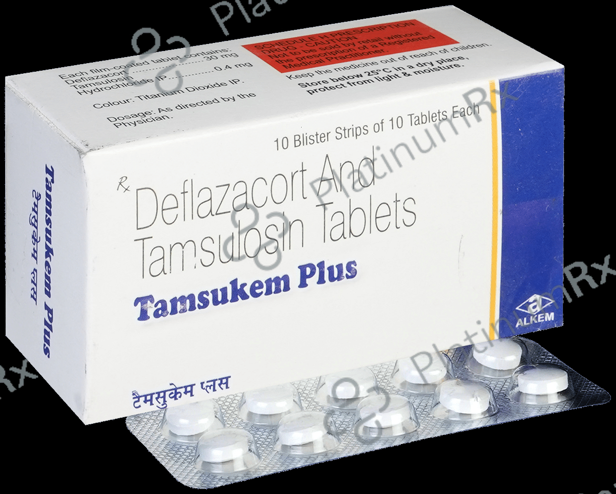 Tamsukem Plus 30/0.4mg Tablet 10s
