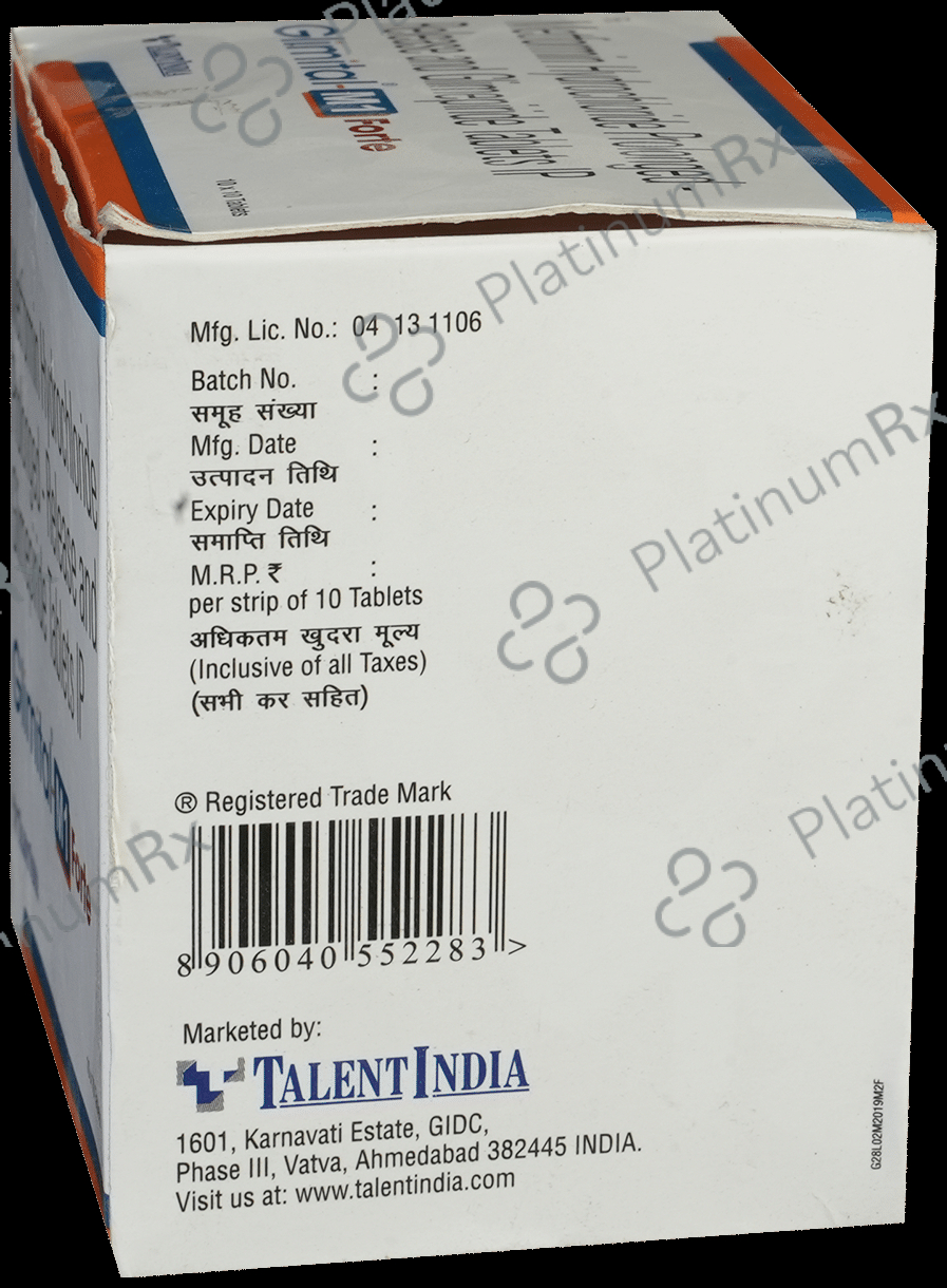 Glimital-M1 Forte Tablet PR