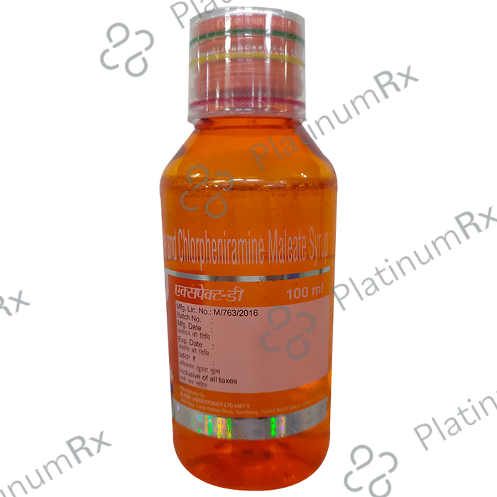 Xpect-D Syrup Mixed Fruit Sugar Free