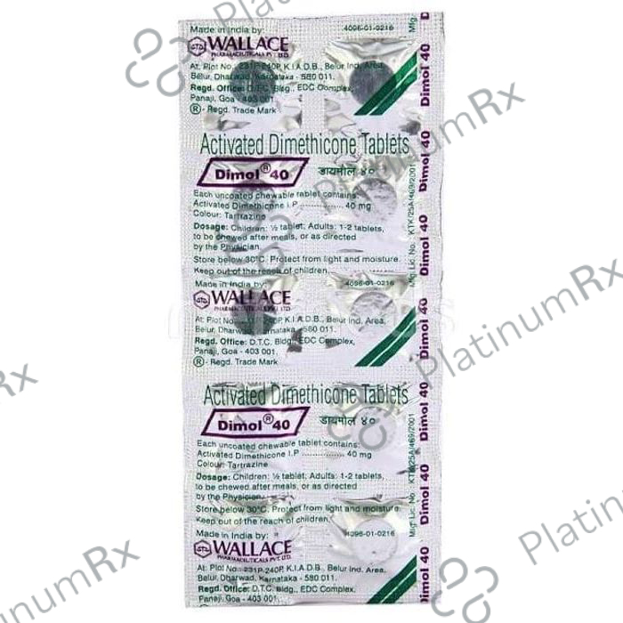 Dimol 40mg Tablet 10s