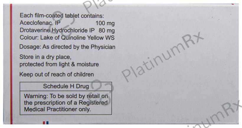 Drolgan 100/80mg Tablet 10s
