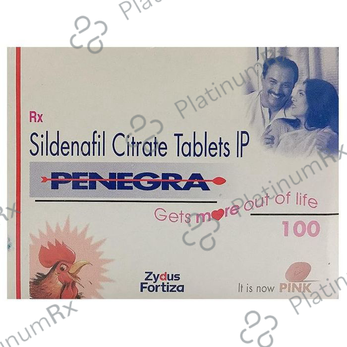 Penegra 100mg Tablet 4s