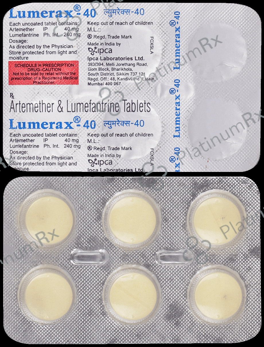 Lumerax 40mg/240mg Tablet