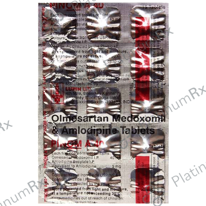 Pinom A 5/40mg Tablet 15s