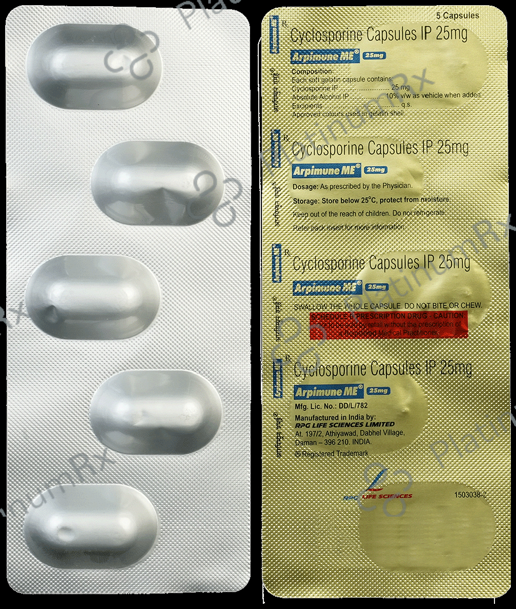 Arpimune ME 25mg Capsule 5 capsules