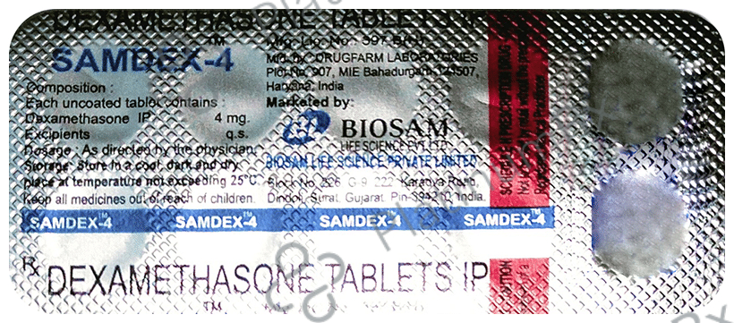 Samdex 4 MG Tablet
