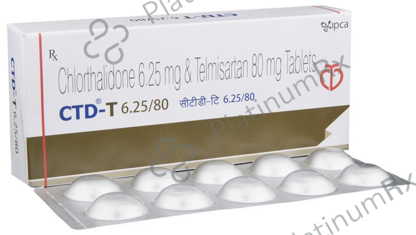 CTD-T 6.25/80 Tablet 10 Tablet