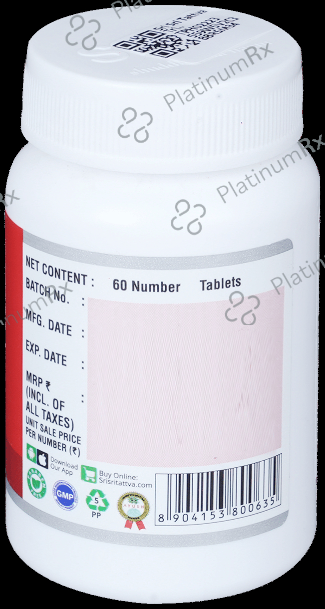 Sri Sri Tattva Triphala 500mg Tablet - Eases Constipation & Supports Digestion