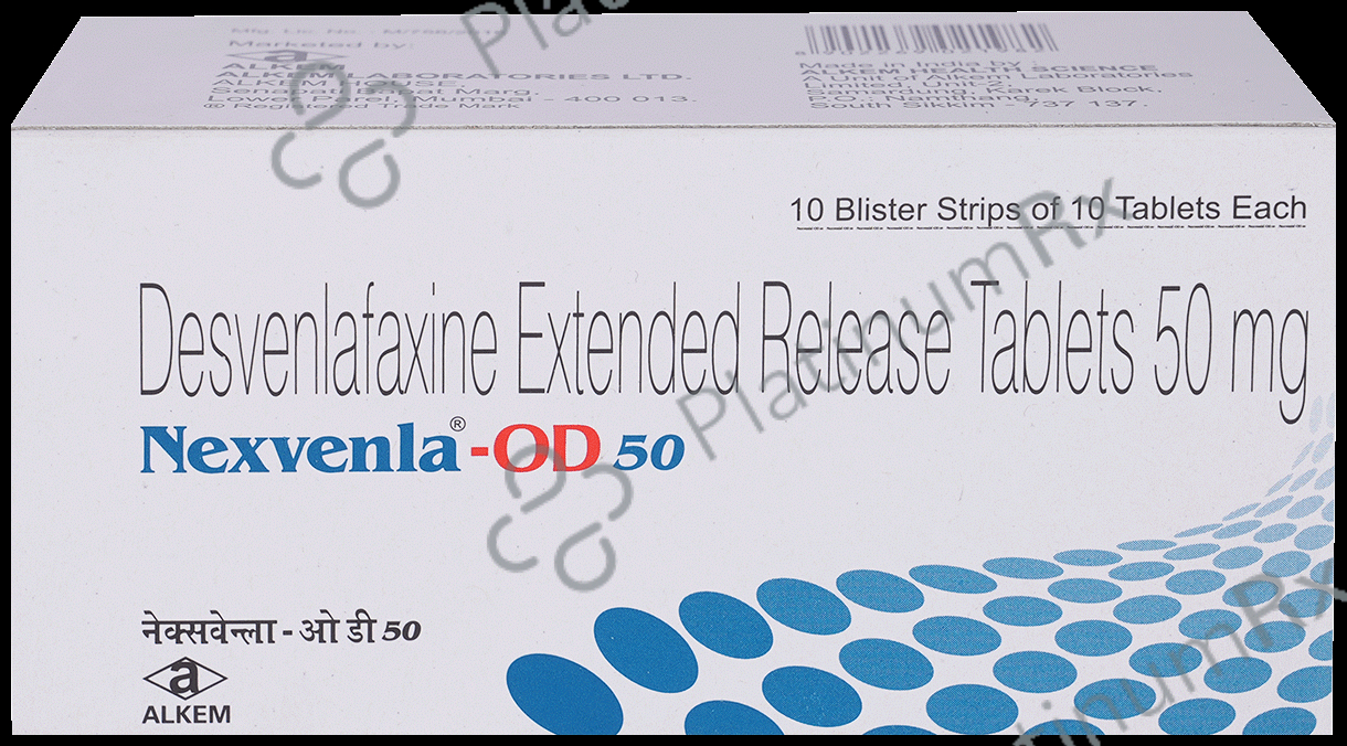 Nexvenla OD ER 50mg Tablet 10s