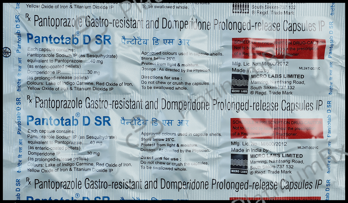 Pantotab DSR 30/20mg Capsule PR 10s