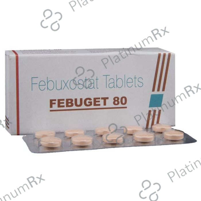 Febuget 80mg Tablet 10s