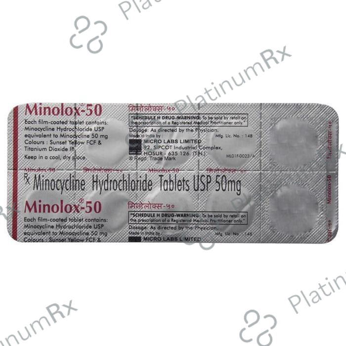 Minolox 50mg Tablet 10s