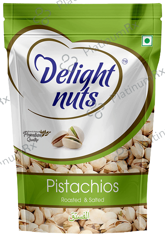Delight Nuts Roasted & Salted Pistachios - Premium Quality 750 gm