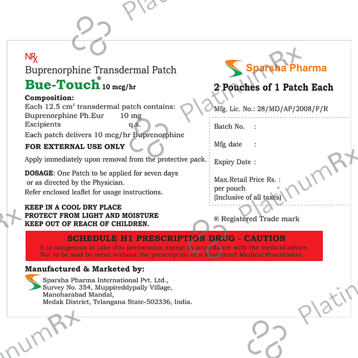 Bue Touch 10mg Patch